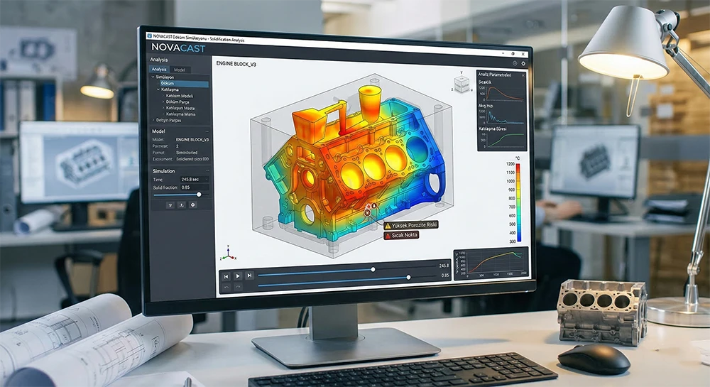 NOVACAST Casting Simulation
